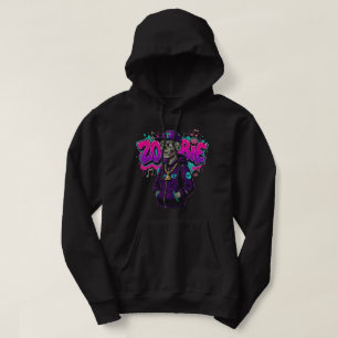 Sudadera Moda urbana zombie gráfica - Esqueleto de Hip Hop