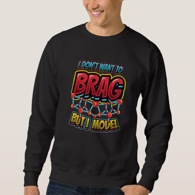 Sudadera Modelado Físico  Física  Modelos Científicos (Anverso)