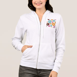 Sudadera Modelo caprichoso del buñuelo brillante