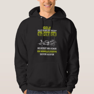 Sudadera Modelo de generador de modelos de aviador de model