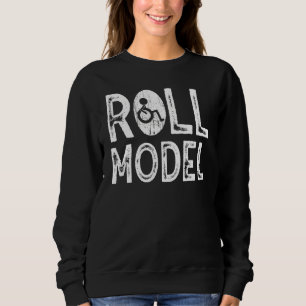 Sudadera Modelo de rol conciencia sobre discapacidad silla