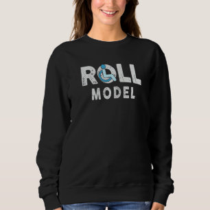 Sudadera Modelo de rol conciencia sobre discapacidad silla