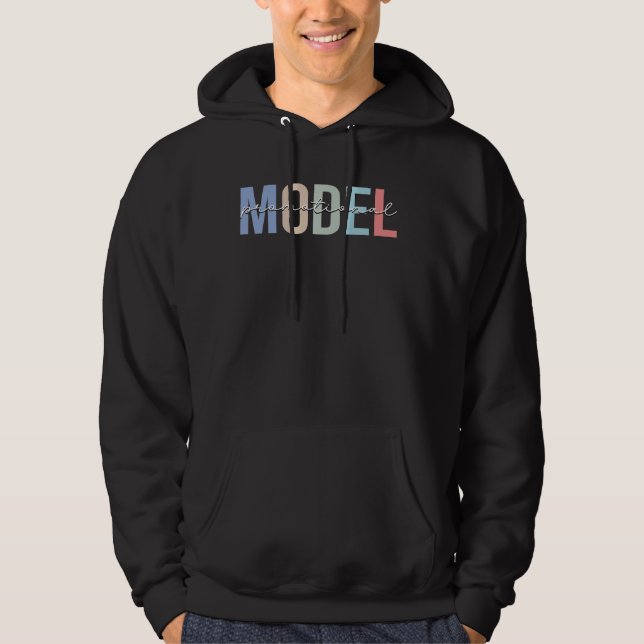 Sudadera Modelo promocional (Anverso)