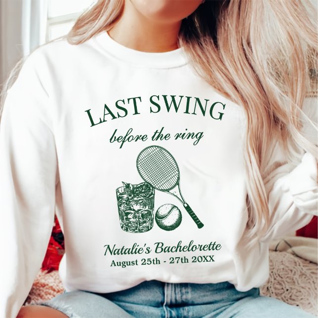 Sudadera Modern Bach La Última Swing Antes Del Ring Tennis (Subido por el creador)
