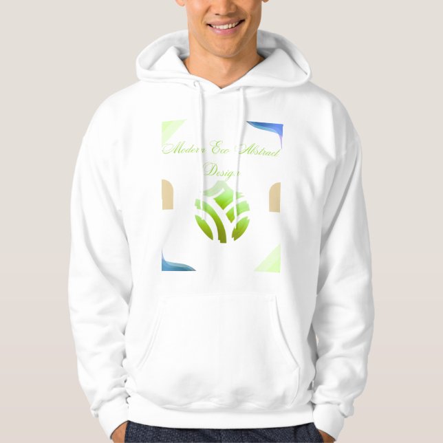 Sudadera Modern Eco Abstract Design (Anverso)