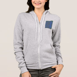 Sudadera Modern_elegante_theResumen art_BLUE