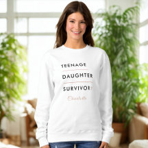 Modern Teen Daughter Survivor Personalized