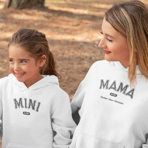 Sudadera Moderna y sencilla tipografía negrita mami