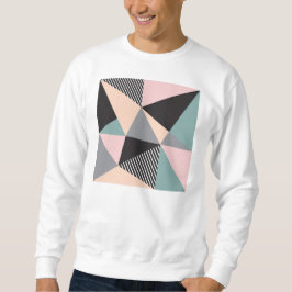 Sudadera moderno, gráfico, diseño, negro, rosa, menta,