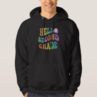 Sudadera Moderno Hola Maestra de Segundo Grado Hola 2do Gr