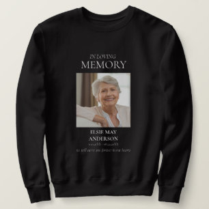 Sudadera moderno personalizado en la memoria de amor de dob