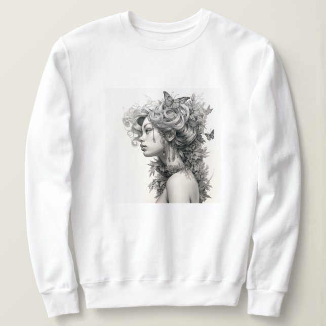 Sudadera Moderno, raro regalo recién casado para su esposa (Anverso del diseño)