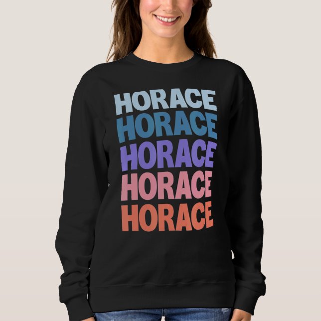 Sudadera Moderno repitiendo la coraza del texto (Anverso)