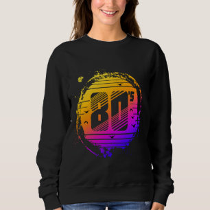 Sudadera moderno vintage de los 80