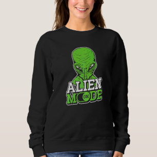 Sudadera Modo Alien En Buque Espacial Extraterrestre Et Ufo