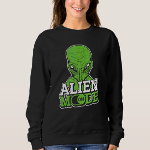Sudadera Modo Alien En Buque Espacial Extraterrestre Et Ufo