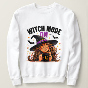 Sudadera Modo Bruja Activado Amante del Café Mágico de Hall