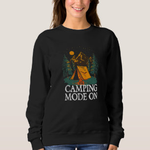 Sudadera Modo Camping Activado Fauna Naturaleza Exteriores