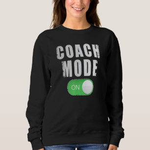 Sudadera Modo Coach Sobre Coches Coaching Sports