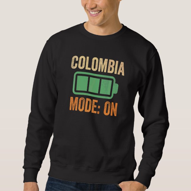 Sudadera Modo Colombia en Batería (Anverso)