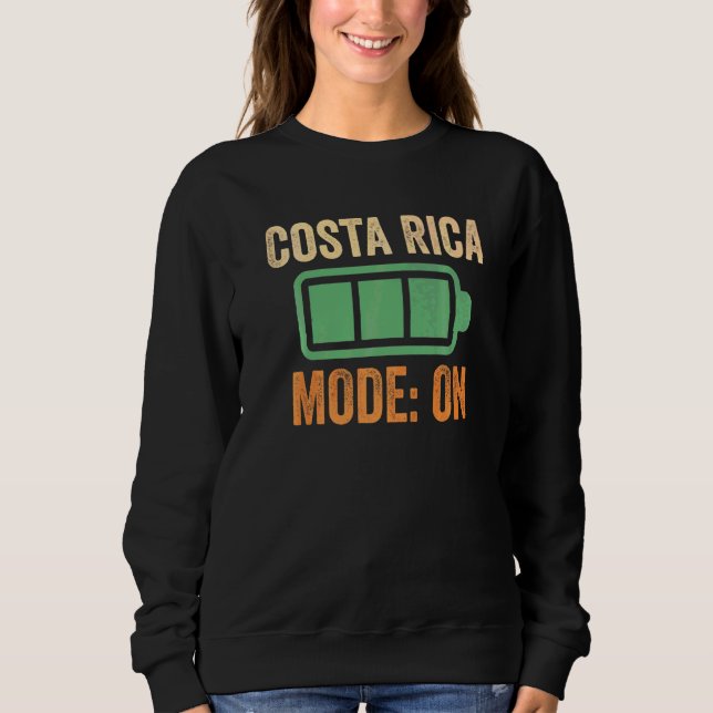 Sudadera Modo Costa Rica en Batería (Anverso)