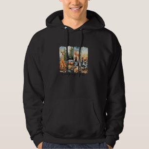 Sudadera Modo de acampada Forestal Adventure Campfire