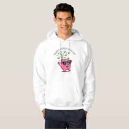 Sudadera Modo de ahorro de vacaciones: DESACTIVADO – Cerdo 