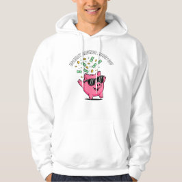 Sudadera Modo de ahorro de vacaciones: DESACTIVADO – Cerdo 