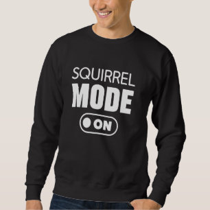 Sudadera Modo De Ardilla En Humor Animal De Cachorro Gracio