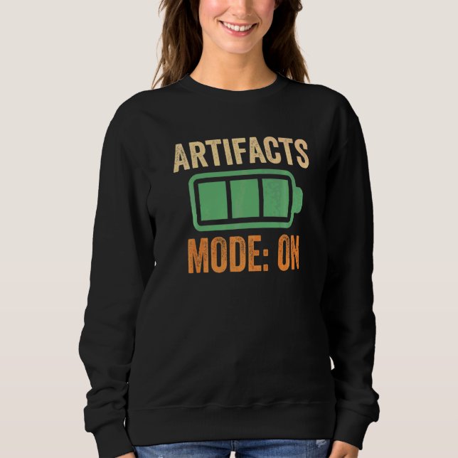 Sudadera Modo de artefactos en batería (Anverso)
