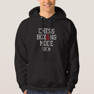 Sudadera Modo de boxeo de ajedrez activado, boxeo de ajedre