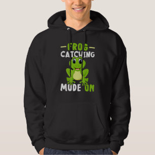 Sudadera Modo de captura de ranas activado en Sapo cazador