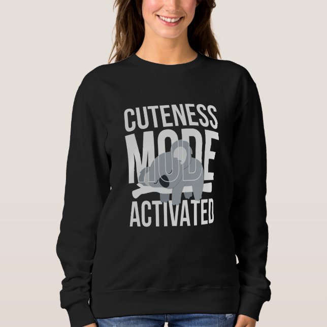 Sudadera Modo de cuidado Koala Australia Amante animal (Anverso)
