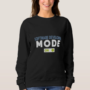 Sudadera Modo de Desarrollador de Software Activado Profesi