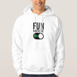 Sudadera Modo de diversión activado. Personalizar Hoodie