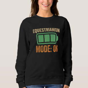 Sudadera Modo de Ecuestre en Batería