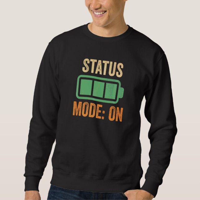 Sudadera Modo de estado en cripto (Anverso)