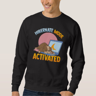 Sudadera Modo de hibernación de perro Cinta de PC de suspen