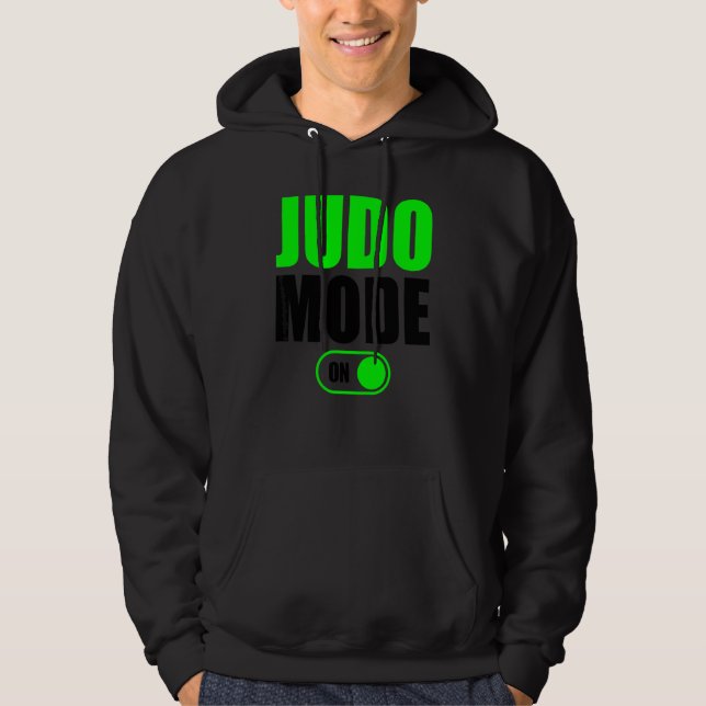 Sudadera Modo De Judo Al Entrar Fitness Modo Judo 1 (Anverso)
