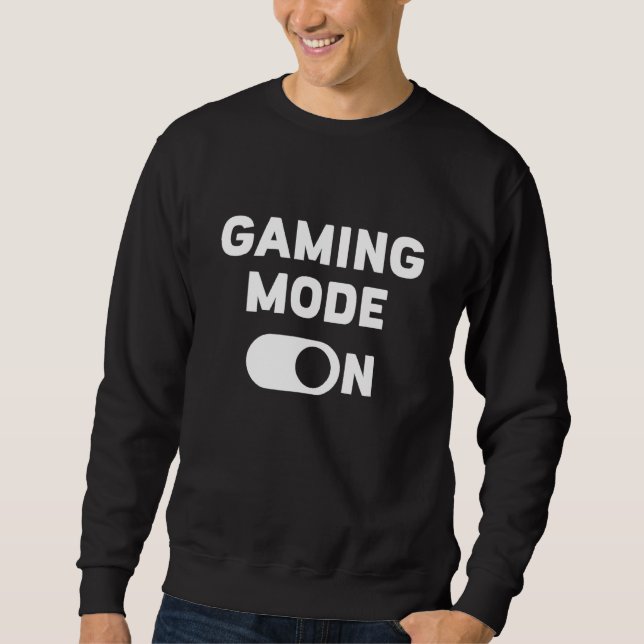 Sudadera Modo de juego activado (Anverso)
