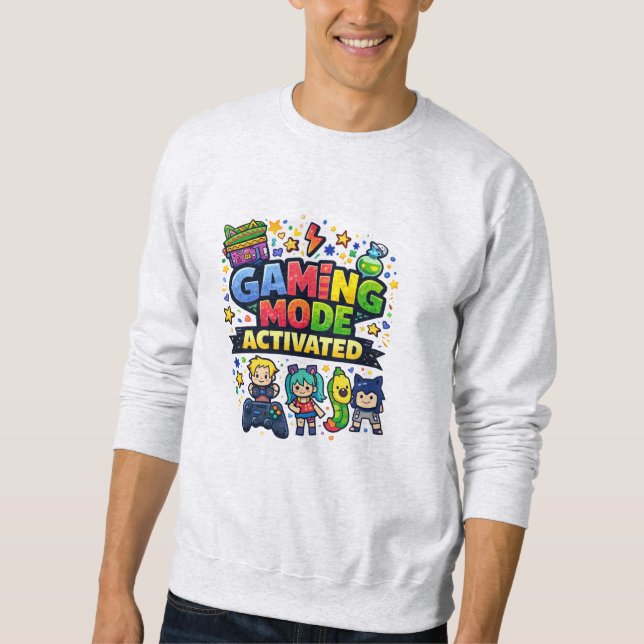 Sudadera Modo de Juego Activado (Anverso)