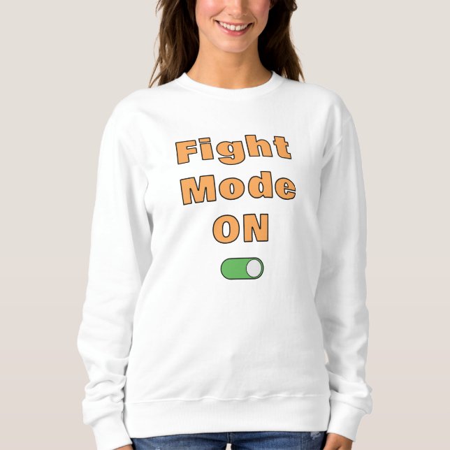Sudadera Modo de Lucha Activado (Anverso)