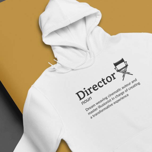 Sudadera Modo de luz de definición de director - Cineasta (Subido por el creador)