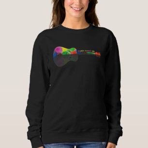 Sudadera Modo De Música En Guitarista Guitarra Tee Guitar R
