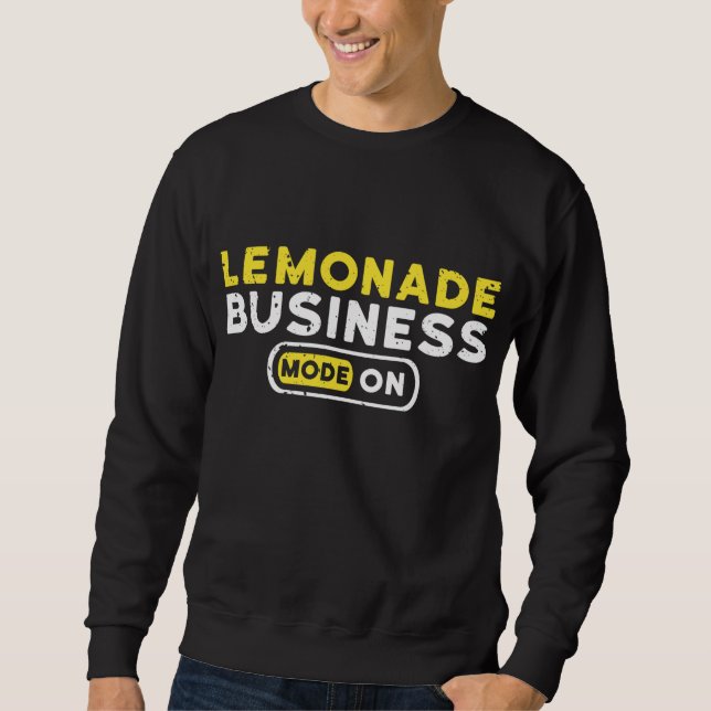 Sudadera Modo De Negocio De Lemonade En Jugo De Limón De Fr (Anverso)