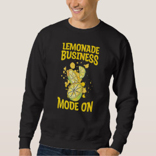 Sudadera Modo de Negocio de Limonada Activado Frase para un