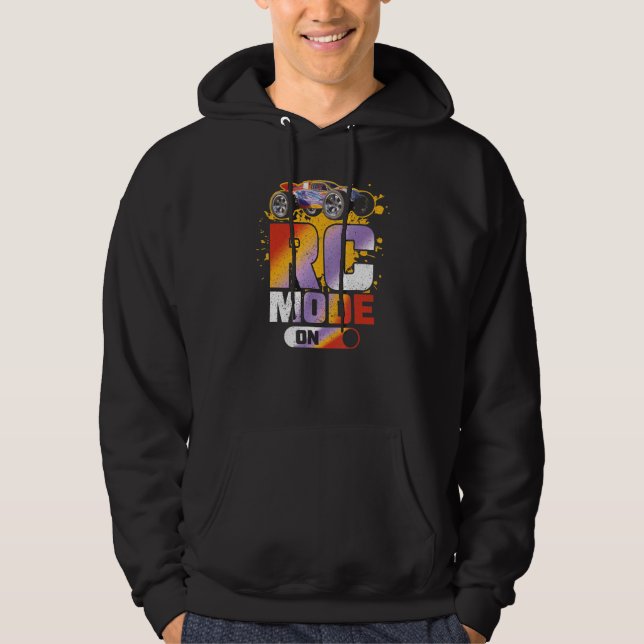 Sudadera Modo De Rc Truggy Con Aplastamiento En El Coche Rc (Anverso)