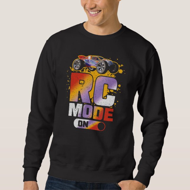 Sudadera Modo De Rc Truggy Con Aplastamiento En El Coche Rc (Anverso)