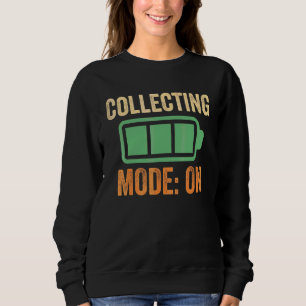 Sudadera Modo de recopilación en diseño de batería