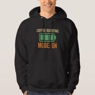 Sudadera Modo de Tostado de Café en Diseño de Batería